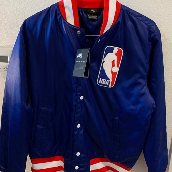 nba logo jacket